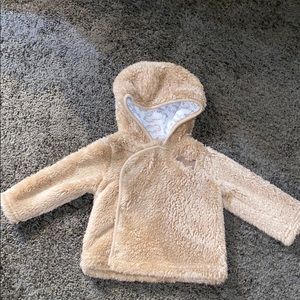 Neutral baby warm coat